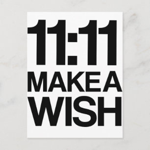 11:11 MAAK EEN WISS briefkaart
