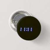 11:11-pins ronde button 3,2 cm (Voorkant /achterkant)