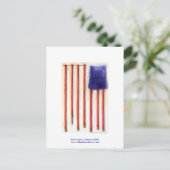 11-9-11 Amerikaanse brandweerman: Briefkaarten (Staand voorkant)