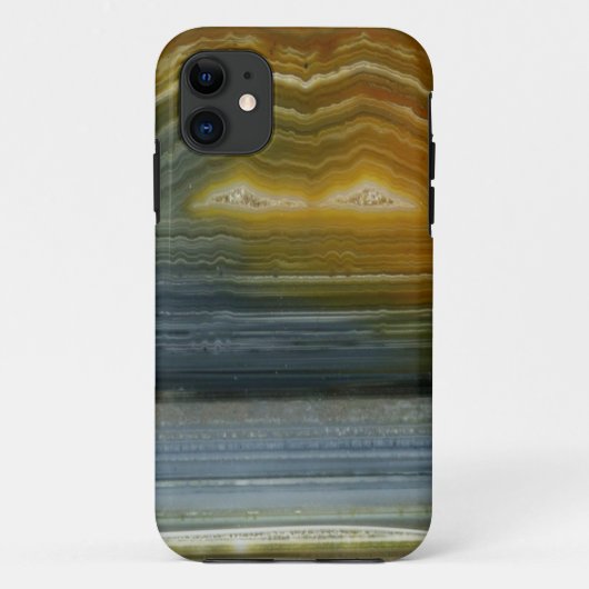 11 Agate Abstrait Art iPhone 5 Coque (Dos)