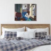 11 AM | Edward Hopper | Canvas Afdruk (Insitu (Slaapkamer))