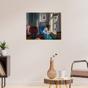 11 AM Edward Hopper Poster