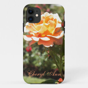 11 Apricot Rose iPhone 5 coque *personnalisez*