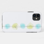 11 Aquarelle points iPhone 5/5S Coque (Dos (Horizontal))