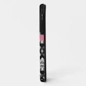 11 Arc rose avec le coque iphone de damassé (Dos/Gauche)