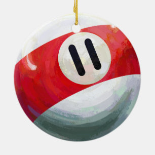 11 Ball Keramisch Ornament
