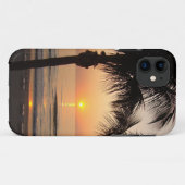 11 Beach Sunset Ocean Photography iPhone 5 Coque (Dos (Horizontal))