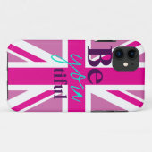 11 beYoutiful Union Jack iPhone 5 Coque (Dos (Horizontal))