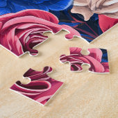 #11 Bloemen patroon Legpuzzel (Zijkant)