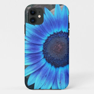 11 Blue Sunflower iPhone 5 coque