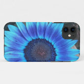11 Blue Sunflower iPhone 5 coque (Dos (Horizontal))