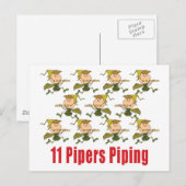 11 Briefkaarten voor pijpleidingen (Voorkant / Achterkant)