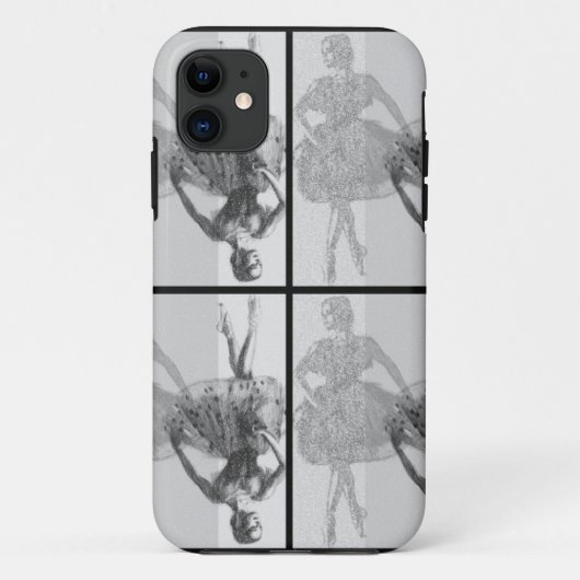 11 capot coque iphone ballet dancer (Dos)