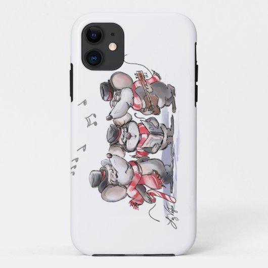 11 Caroling Avec Coque Mic, Mac & Moe iPhone 5/5S (Dos)