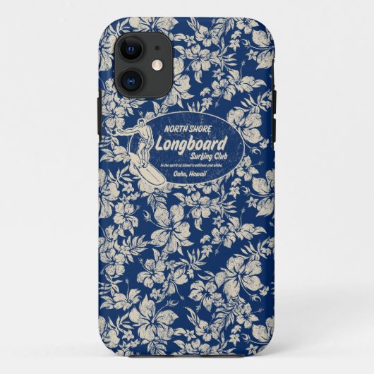 11 Club Surfing Hawaiian iPhone 5 Coque (Dos)