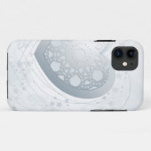 11 Coeur argenté, iPhone 5 coque (Dos (Horizontal))