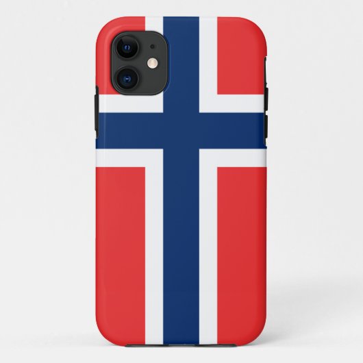 11 Conception norvégienne du coque iphone | Norvège (Dos)