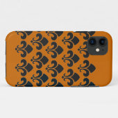 11 Coque Fleur-de-lis pour iPhone 5/5S (Dos (Horizontal))