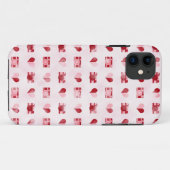 11 coque iPhone 5/5S "Hearts & Cameras" (Dos (Horizontal))