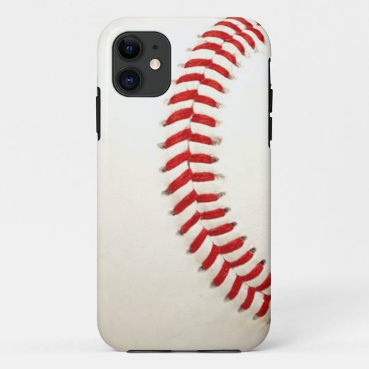 11 Coque iPhone 5 texture baseball (Dos)