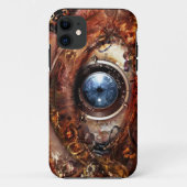 11 coque iphone à oeil robot steampunk (Dos)