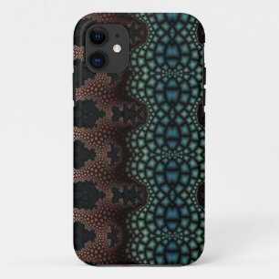 11 coque iphone d'art fractal abstrait