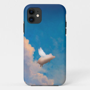11 coque iphone de coutume de porc de vol