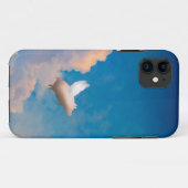 11 coque iphone de coutume de porc de vol (Dos (Horizontal))