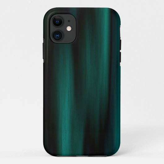 11 coque iphone de flou vert (Dos)