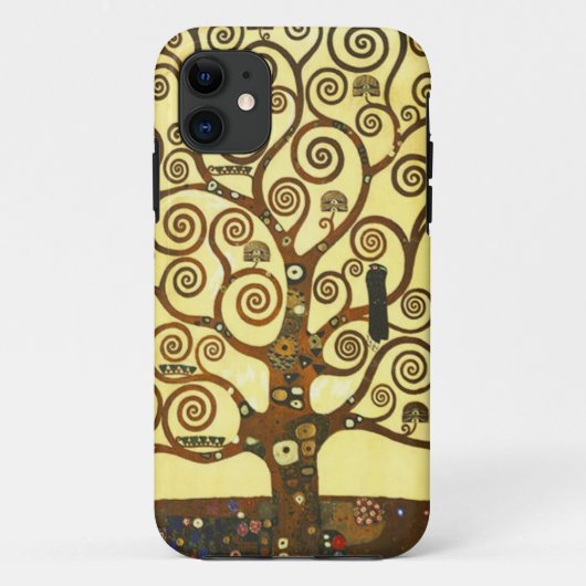 11 coque iphone de Gustav Klimt Tree of Life (Dos)