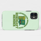 11 Coque iphone de l'équipe de boisson Leprechaun (Dos (Horizontal))