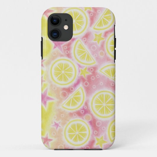 11 Coque iphone de limonade rose (Dos)