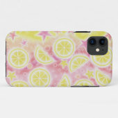 11 Coque iphone de limonade rose (Dos (Horizontal))