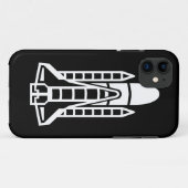 11 Coque iphone de navette spatiale | Couverture télé (Dos (Horizontal))