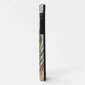 11 Coque iphone de plumes de paon moussant (Dos/Gauche)