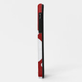 11 Coque iphone de points Polka Rouge (Dos/Gauche)