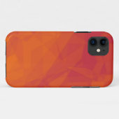 11 coque iphone de texture rose et orange (Dos (Horizontal))