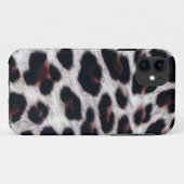 11 Coque iphone Empreinte de léopard (Dos (Horizontal))