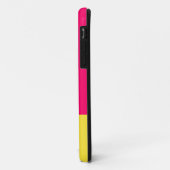 11 Coque iphone rose et jaune (Dos/Gauche)