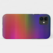 11 coque iphone texture arc-en-ciel (Dos (Horizontal))
