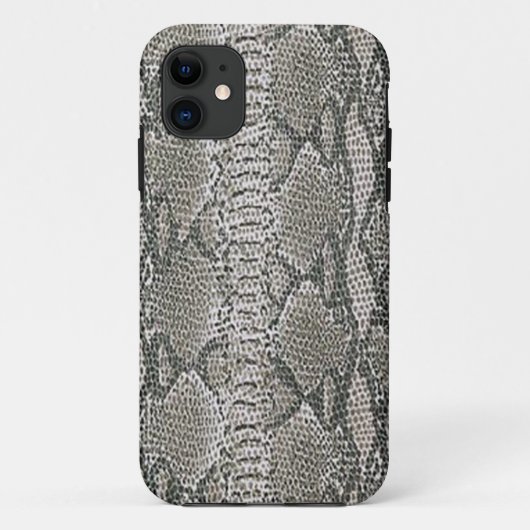 11 Coque Silver Snake Skin iPhone 5G (Dos)