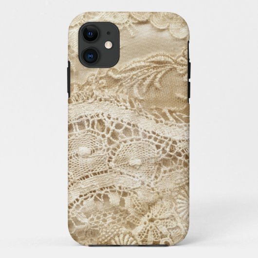 11 dentelle vintage #3 de coque iphone (Dos)