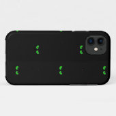 11 déplaisant yeux coque iphone (Dos (Horizontal))