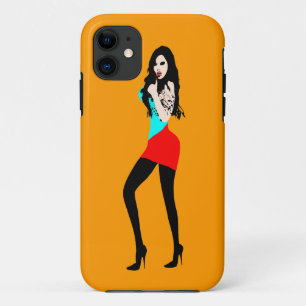 11 ♔° ・ Fille Vampire mortelle iPhone 5 Coque ・° ♔