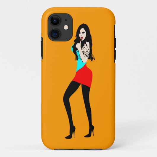 11 ♔° ・ Fille Vampire mortelle iPhone 5 Coque ・° ♔ (Dos)
