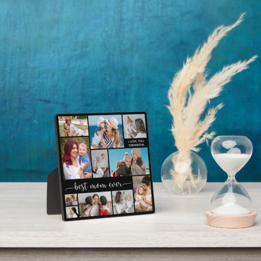 11 Foto Collage Beste mama ooit Fotoplaat (Insitu)