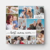 11 Foto Collage Beste mama ooit Fotoplaat (Voorkant)