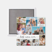 11 Foto Collage Beste mama ooit Magneet (Voorkant / Achterkant)