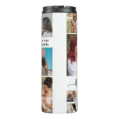 11 Foto Collage Beste mama ooit Thermosbeker (Achterkant)