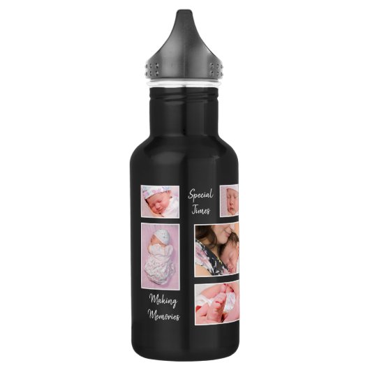 11 Fotocollage maken herinneringen speciale tijden Waterfles (Links)